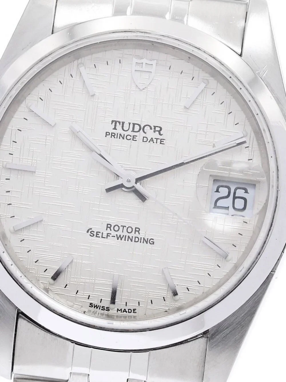 TUDOR Prince Date 74000N Silver Dial Automatic Boy's Watch_956977